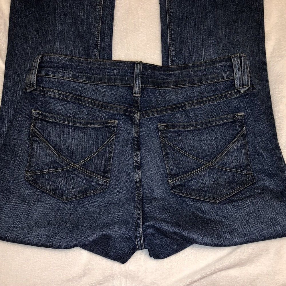 NYDJ Straight Jeans Women’s Size 10 Lift Tuck Technology Blue Denim Mid Rise
